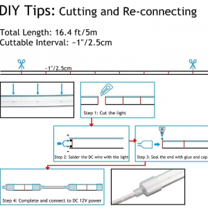 LED Neon Light 12V Waterproof 5m - Image 16