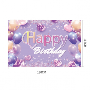 Happy Birthday Backdrop Banner - Image 5