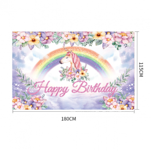 Happy Birthday Backdrop Banner - Image 8