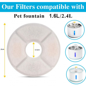 Cat Fountain Carbon Filter - 4PCS - Image 7