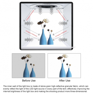 Photo Studio Light Box 40cm - Image 9