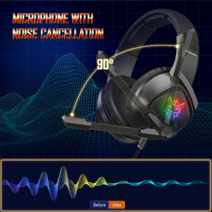 Gaming Headset with Microphone for PC PS4 PS5 Playstation - Image 7