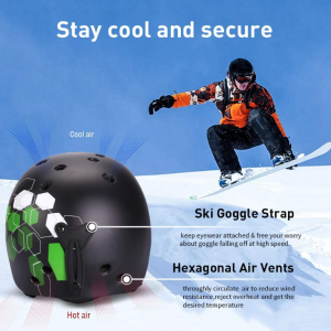 Ski Helmets, Snowboard Skateboard Skiing Helmets For Kids and Adults - Image 4