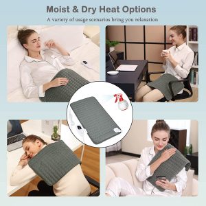 Heating Pad for Back Pain Relief, Electric Heating Pads for Cramps/Neck/Shoulder - Image 8