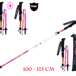 Hiking Pole, Trekking Poles Adjustable Carbon Fiber Ultralight 2 PCS - Image 9