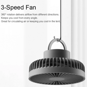 Rechargeable Desk Fan - Image 3