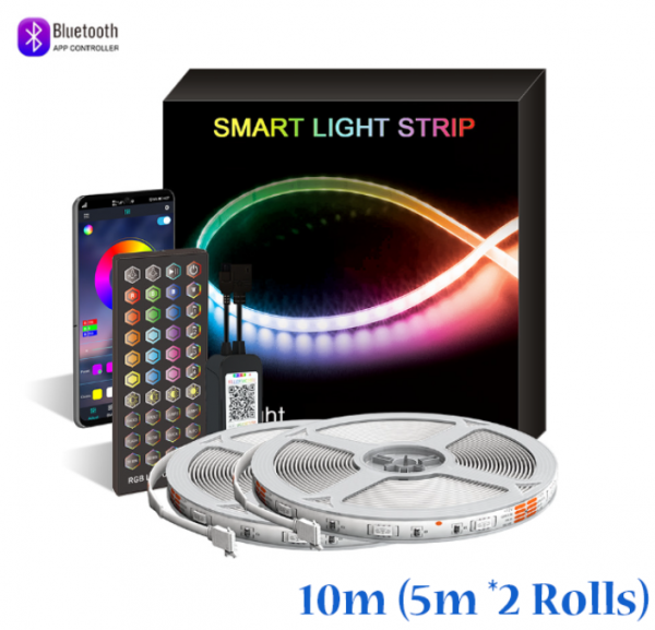 App Smart LED RGB 10m Bluetooth/Musique Contrôle IP 65 étanche