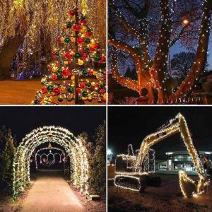 Christmas String Lights Outdoor/Indoor, Fairy String Lights for Xmas Tree Party 66ft - Image 5