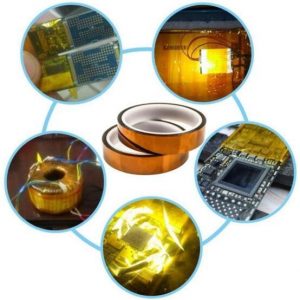 High Temperature Kapton Tape, Heat Resistant Tape Multi-Sized - Image 3