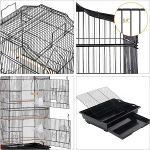 Bird Cage Open Top Bird Cage 41 inch - Image 4