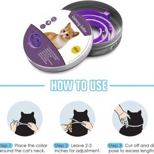 Cat Calming Collar Calming Collars Anxiety Relief For Cats - Image 7