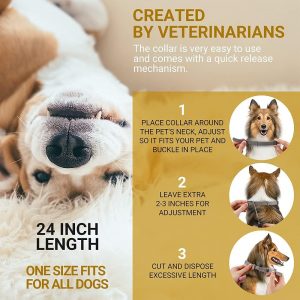 Dog Flea Collar Flea and Tick Collar for Dogs 24 Inch - Image 5