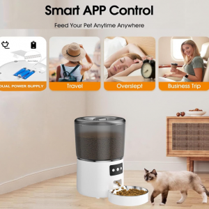 Automatic Cat Feeder, Smart Pet Food Dispenser with APP Control - Image 5