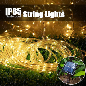 Solar Rope Light 12m, Powered String Lights 12m Fairy Lights Outdoor - Image 4