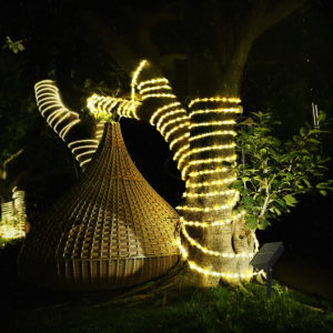 Solar Rope Light 12m, Powered String Lights 12m Fairy Lights Outdoor - Image 5