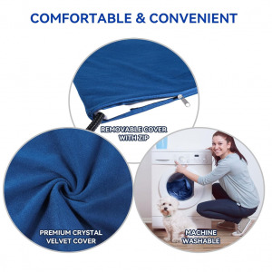 Round Pet Heating Pad with Adjustable Temperature - Image 5